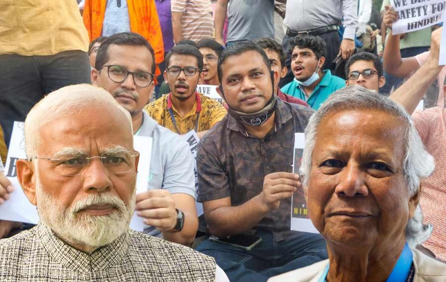 বাংলাদেশের সংখ্যালঘুদের সুরক্ষায় অন্তর্বর্তী সরকারকে বার্তা ভারতের