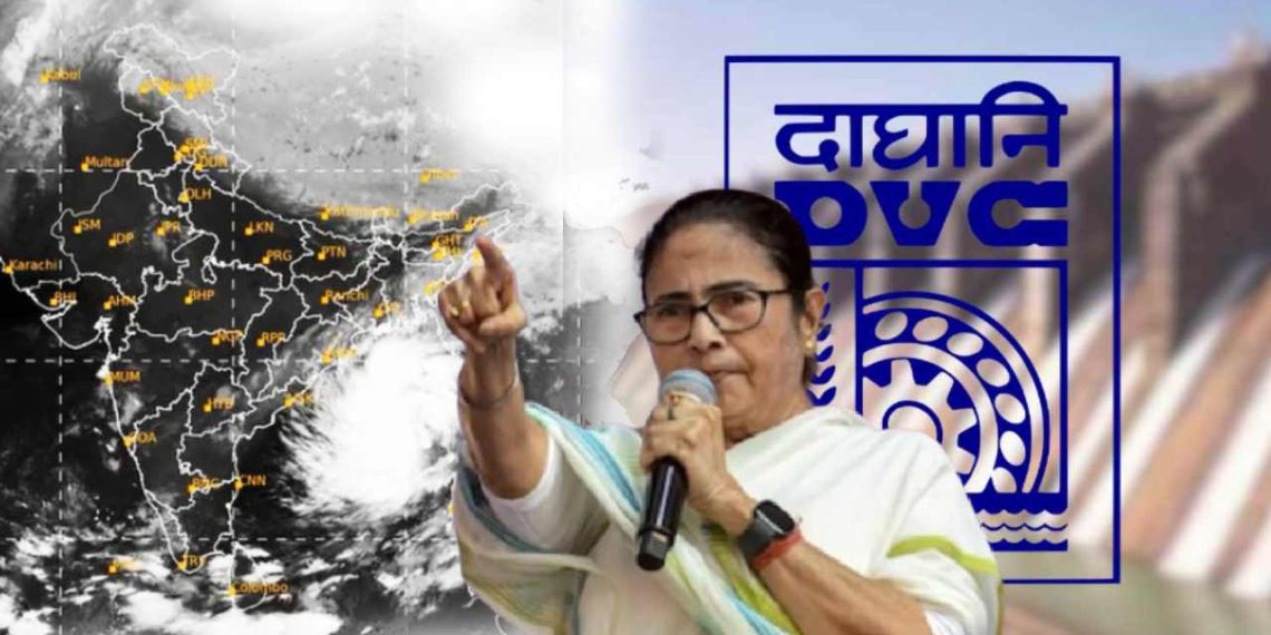 ঘূর্ণিঝড়ের আবহেও ফের ডিভিসি-কে তোল মুখ্যমন্ত্রীর