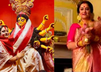 ভোগে পদ্মার ইলিশ! রাজকীয় আয়োজনে দেবীবরণ সুদীপার