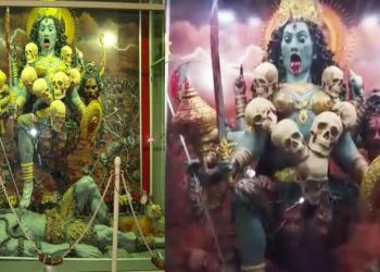 পাকিস্তানের এই কালী মন্দিরে  মা কালীর গলায় আসল নরমুণ্ডের মালা!
