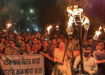 রাত দখল কর্মসূচিতে হামলার অভিযোগ তৃণমূলের বিরুদ্ধে, ‘পুলিশি নিস্ক্রিয়তায়’ মামলা হাইকোর্টে