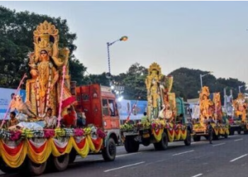 রেড রোডে পুজো কার্নিভাল ঘিরে কড়া নিরাপত্তা