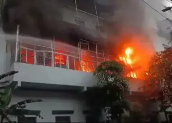 বড়সড় অগ্নিকাণ্ড শিয়ালদহ ইএসআই হাসপাতালে, মৃত ১