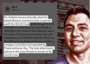 প্রসন্নর ১৬৩ কোটির সম্পত্তি বাজেয়াপ্ত করল ইডি