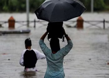 প্রবল বৃষ্টিতে বানভাসি নেপাল