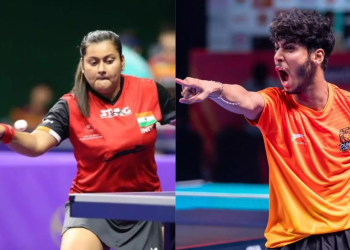 জাতীয়  টিটিতে বাংলা জয়জয়কার ।সোনা জিতলেন সুতীর্থা- অংকুর