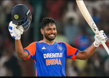 একটি শতরানে নয়টি রেকর্ড। অনন্য কীর্তি সঞ্জুর