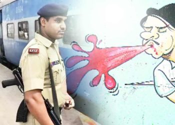 ট্রেন-প্ল্যাটফর্মে থুতু ফেলবেন আপনি, আয় বাড়বে রেলের!