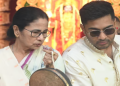 অস্ত্রপ্রচারের পর মুখ্যমন্ত্রীর বাড়িতে অভিষেক