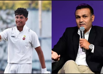 পুত্রের  সাফল্যে খুশি হয়েও ফেরারি দিতে পারলেন না সহবাগ