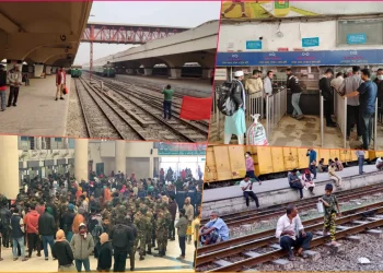 পাককে বাপ বলতে গিয়ে ভিখারি অবস্থা ইউনূসের বাংলাদেশের, বন্ধ ট্রেন ভোগান্তিতে যাত্রীরা