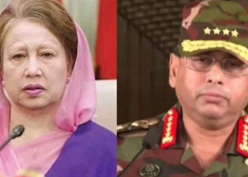 বাংলাদেশ জুড়ে গৃহযুদ্ধ,  ইউনুসকে সরাতে সেনাপ্রধান ছুটলেন গোপন বৈঠকে খালেদা জিয়ার কাছে,  এদিকে হাসিনার আগমন বার্তা