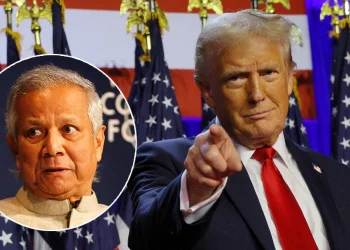 বাংলাদেশের অভ্যুত্থানের মাস্টারমাইন্ডকে ট্রাম্প ধরালো লাল কার্ড