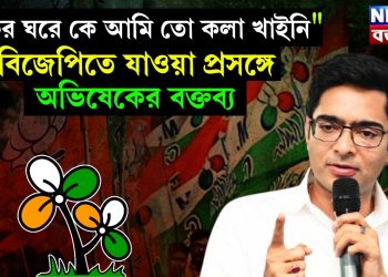 ঠাকুর ঘরে কে আমি তো কলা খাইনি! বিজেপিতে যাওয়া প্রসঙ্গে অভিষেকের বক্তব্য