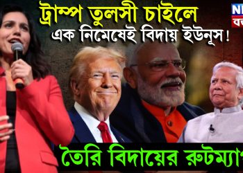 ট্রাম্প তুলসী চাইলে এক নিমেষেই বিদায় ইউনূস! তৈরি বিদায়ের রুটম্যাপ…