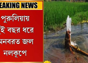 দুই বছর ধরে অনবরত জল নলকূপে