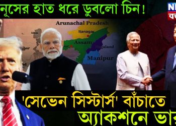 উনূসের হাত ধরে ডুবলো চিন! ‘সেভেন সিস্টার্স’বাঁচাতে অ্যাকশনে ভারত