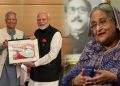 ইউনূস-মোদির বৈঠকে না থেকেও কেন্দ্রবিন্দুতেই হয়ে রয়ে গেলেন মুজিবকন্যা