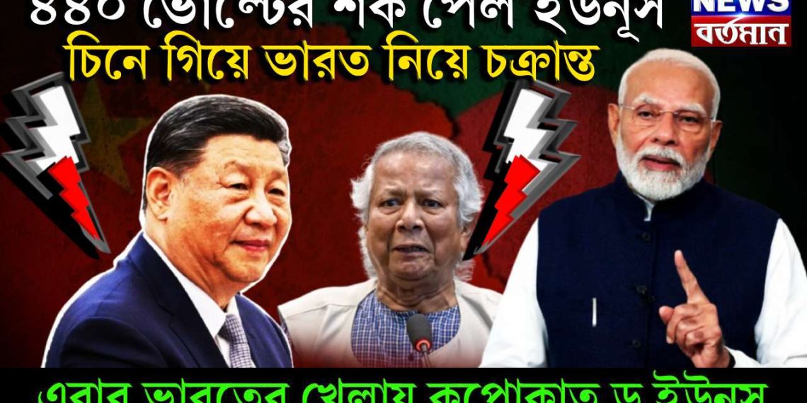 ৪৪০ ভোল্টের শক পেল ইউনূস, চিনে গিয়ে ভারত নিয়ে চক্রান্ত, এবার ভারতের খেলায় কুপোকাত ড.ইউনূস