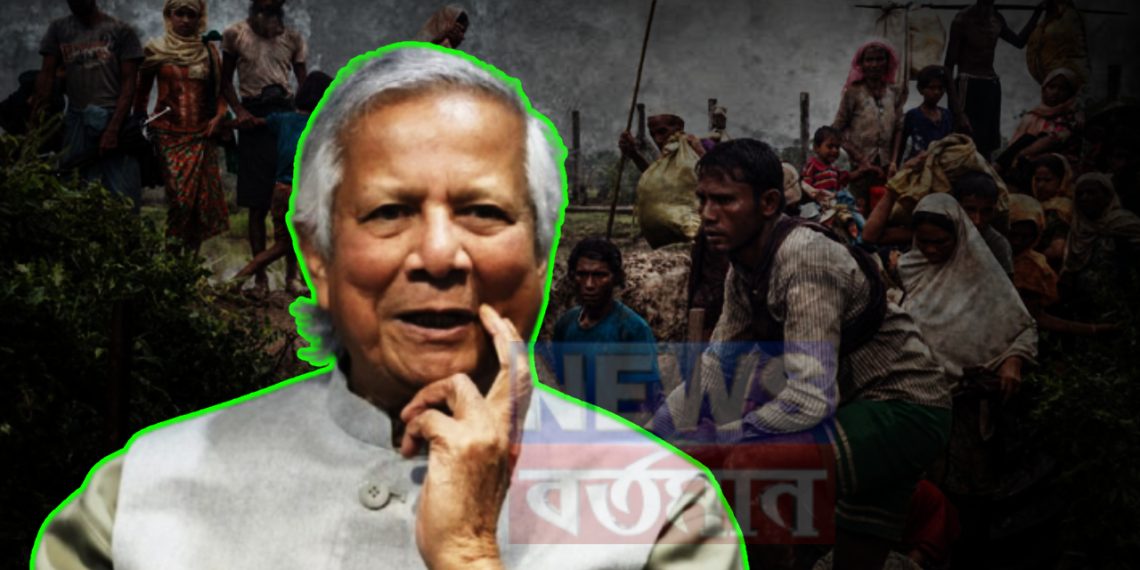 রোহিঙ্গাদেরকে ফেরানোর ‘ভাঁওতাবাজি’ শুরু ইউনূস সরকারের