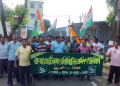 নববর্ষের দিনেও শ্রমিক বিক্ষোভ