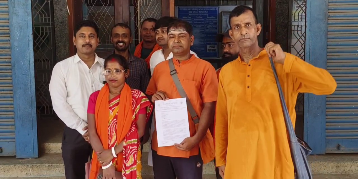 রাষ্ট্রপতি শাসনের দাবিতে মহকুমা শাসকের দপ্তরে ডেপুটেশন