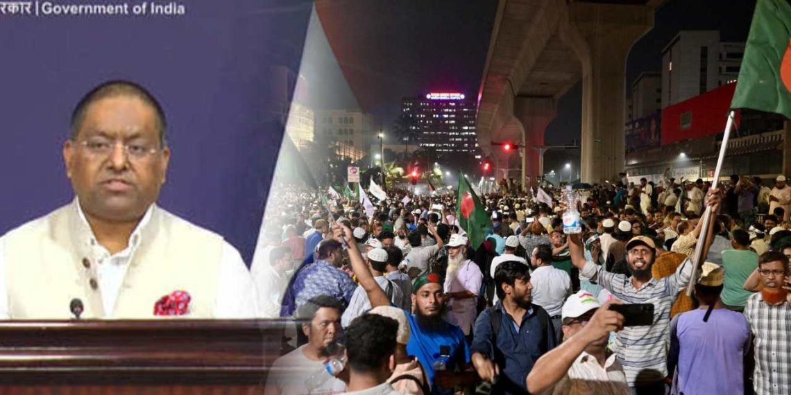 বাংলাদেশে গণতন্ত্র বিপন্ন! আওয়ামী লীগকে নিষিদ্ধ করায় ঢাকাকে হুঁশিয়ারি ভারতের