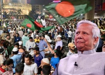 আবারও এক ভয়ংকর পরিবর্তনের ডাক বাংলাদেশে, ইউনূসকে সরাতে রাস্তায় আমজনতার মিছিল