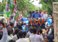 মহা মিছিলেও অনুব্রত কাজল দ্বন্দ্ব