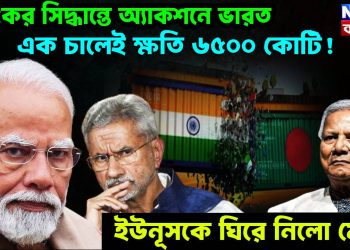 ভয়ংকর সিদ্ধান্তে অ্যাকশনে ভারত, এক চালেই ক্ষতি ৬৫০০ কোটি! ইউনূসকে ঘিরে নিলো মোদি