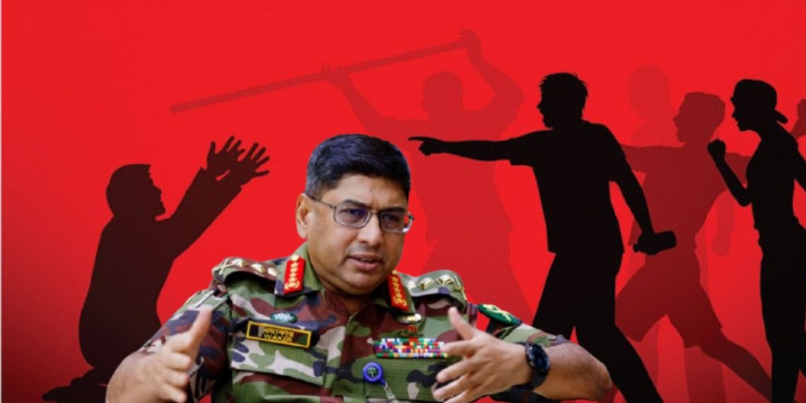 অ্যাকশন দেখানো শুরু সেনাপ্রধানের, মব দমনে কঠোর সেনাবাহিনী