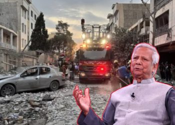 তৃতীয় বিশ্বযুদ্ধে জড়িয়ে গেল ঢাকা!  ইরানে গুঁড়িয়ে গেল বাংলাদেশের দূতাবাস