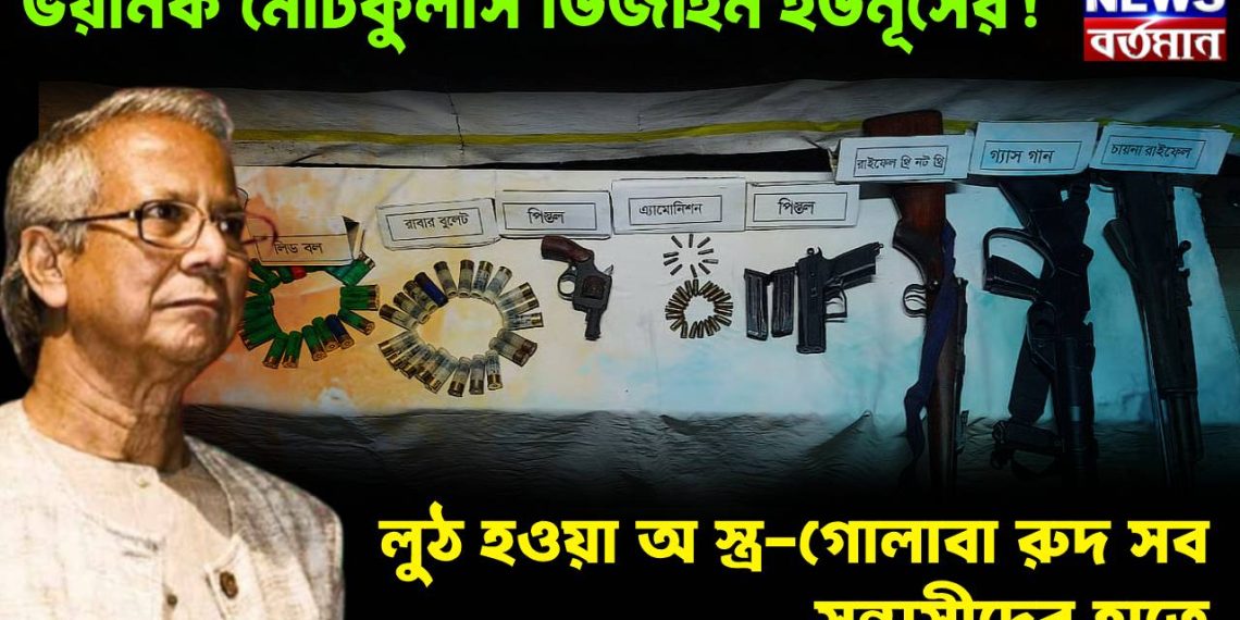 ভয়ানক মেটিকুলাস ডিজাইন ইউনূসের! লুঠ হওয়া অস্ত্র-গোলাবারুদ সব সন্ত্রাসীদের হাতে