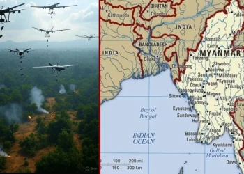 মিয়ানমারের গোপন ঘাঁটিতে গোপন ড্রোন হামলা! বড় বার্তা গেল ইউনূসের কাছে