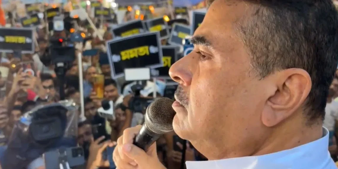 ভোটের আগে তৃণমূলকে কোনঠাসা করতেই ৯ আগস্ট বিরাট ঘোষণা শুভেন্দুর