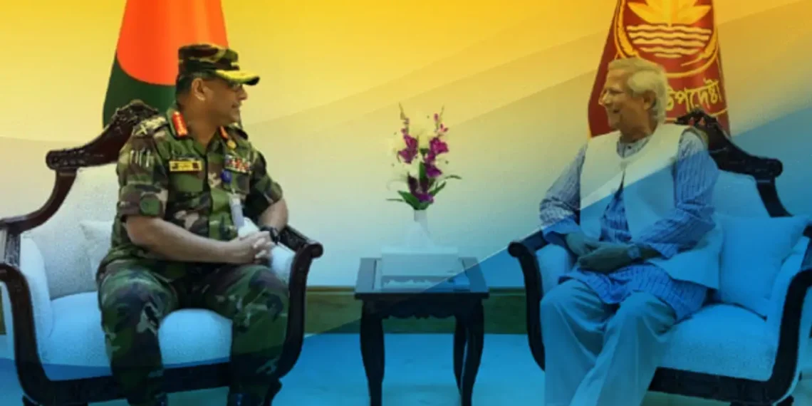 “বাংলাদেশের সামনে ভয়ানক দিন আসতেছে”! সেনাপ্রধানকে তেল মারতে ক্যাণ্টনমেন্টে গেলেন ইউনূস?