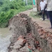 আশঙ্কা সত্যি করে নদী বাঁধে ধ্বস