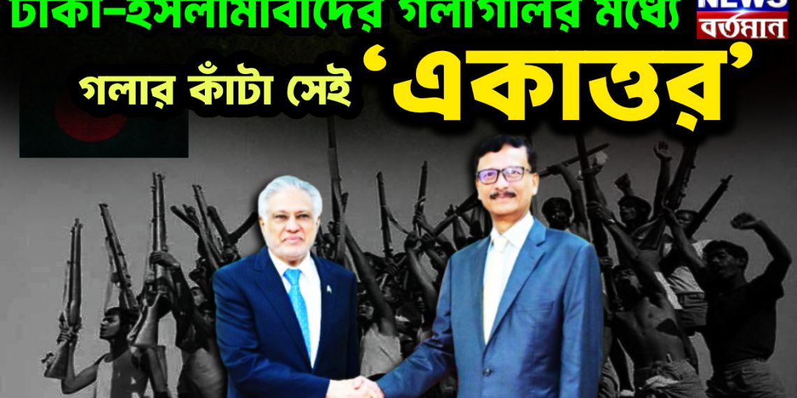 ঢাকা-ইসলামাবাদের গলাগলির মধ্যে গলার কাঁটা সেই ‘একাত্তর’