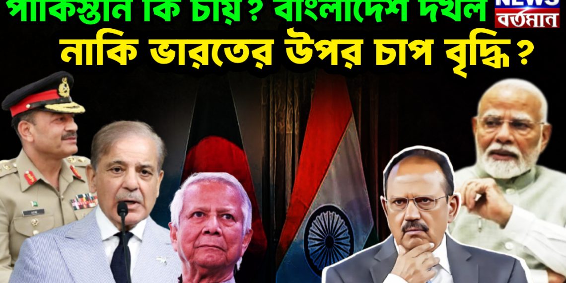 পাকিস্তান কি চায়?বাংলাদেশ দখল। নাকি ভারতের উপর চাপ বৃদ্ধি?