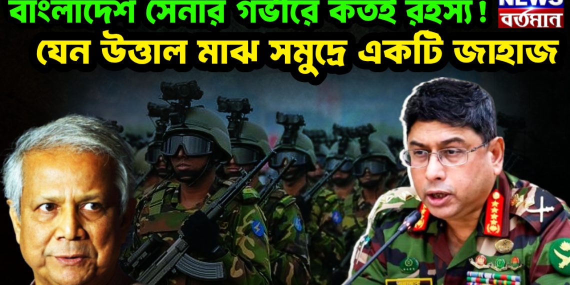 বাংলাদেশ সেনার গভীরে কতই রহস্য! যেন উত্তাল মাঝ সমুদ্রে একটি জাহাজ