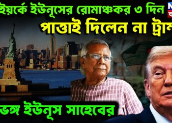 নিউ ইয়র্কে ইউনূসের রোমাঞ্চকর তিনদিন পাত্তাই দিলেন না ট্রাম্প স্বপ্নভঙ্গ ইউনূস সাহবে
