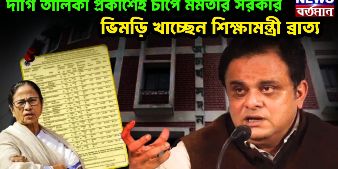 দাগি তালিকা প্রকাশেই চাপে মমতার সরকার  ভিমড়ি খাচ্ছেন শিক্ষামন্ত্রী ব্রাত্য