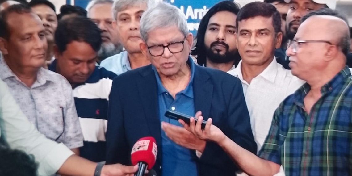 নিউইয়র্কের ঘটনায় ক্ষিপ্ত মির্জা ফকরুল দোষ চাপালেন কার উপর?