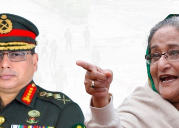 ১৫ সেনা কর্মকর্তাকে কারাগারে পাঠাতেই। ক্ষুব্ধ হাসিনার টার্গেট সেনাপ্রধান ওয়াকার!