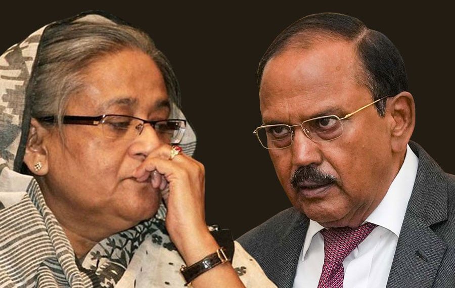 শেখ হাসিনার সঙ্গে জরুরি বৈঠক ডোভাল ও জয়শঙ্করের! বাংলাদেশ নিয়ে দ্রুত সিদ্ধান্ত নিতে পারে ভারত