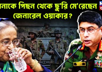 হাসিনাকে পিছন থেকে ছুরি মেরেছেন জেনারেল ওয়াকার?