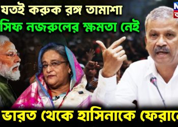 যতই করুক রঙ্গ তামাশা আসিফ নজরুলের ক্ষমতা নেই ভারত থেকে হাসিনাকে ফেরানোর