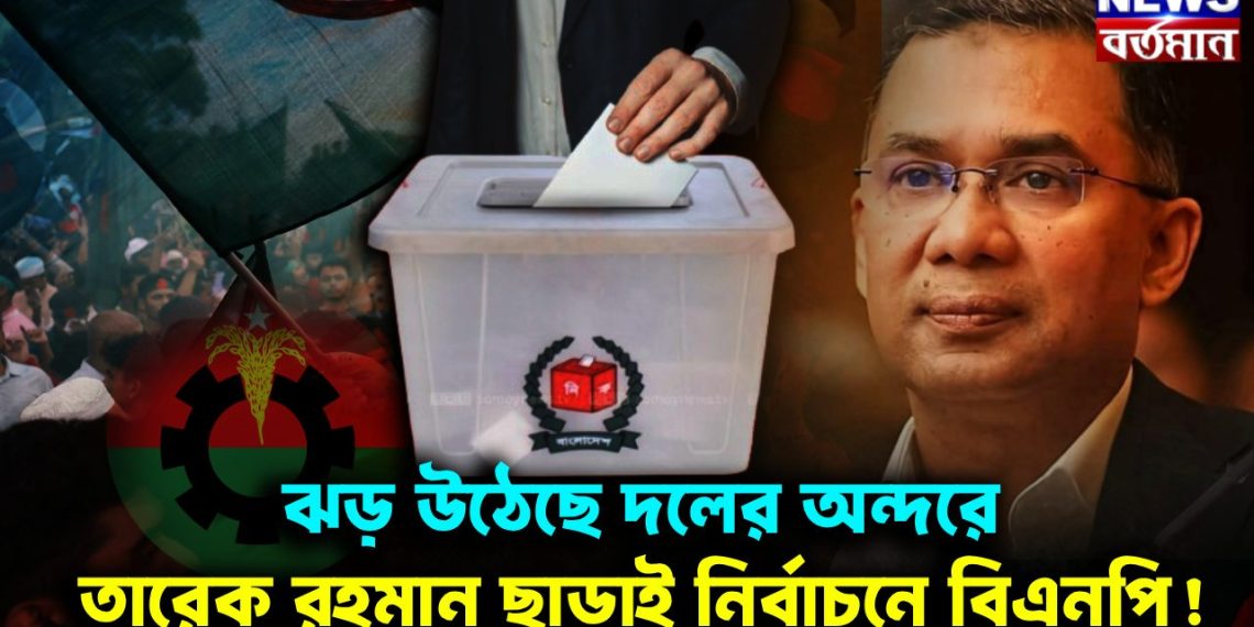 ঝড় উঠেছে দলের অন্দরে তারেক রহমান ছাড়াই নির্বাচনে বিএনপি