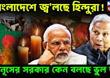 বাংলাদেশে জ্বলছে হিন্দুরা! ইউনূসের সরকার কেন বলছে ভুল তথ্য