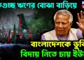 একগুচ্ছ ঋণের বোঝা বাড়িয়ে  বাংলাদেশকে ডুবিয়ে  বিদায় নিতে চায় ইউনূস